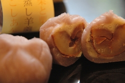 きくもとやの栗蒸し羊羹